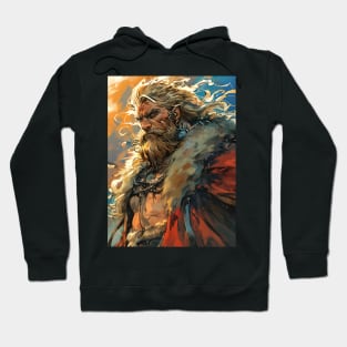 Saga of the Norse: Viking Exploration, Epic Tales, and Anime-Manga Heritage in Vinland Saga Art Hoodie